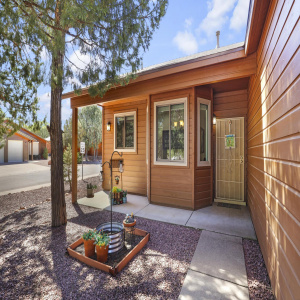 Covered front porch