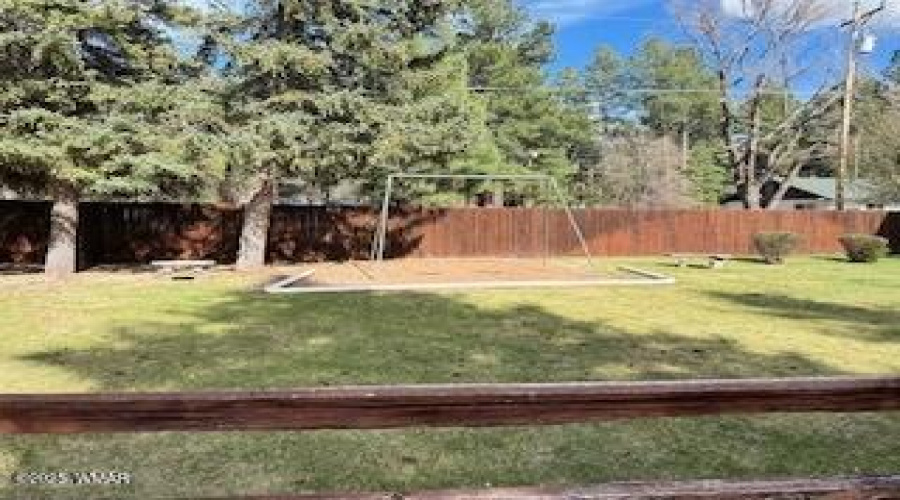 Play Area/Swing set