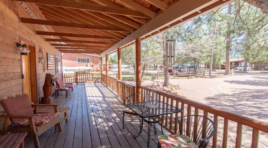 Plenty of Porch Deck Area
