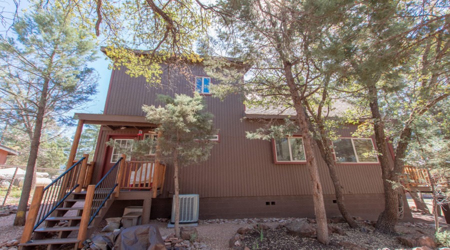 Rear View of the Home