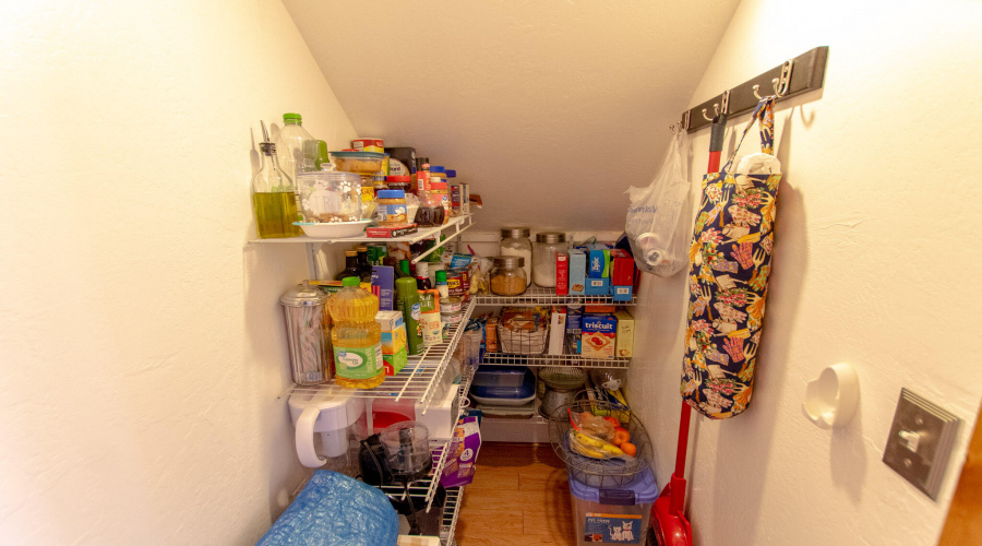 Inside large Pantry