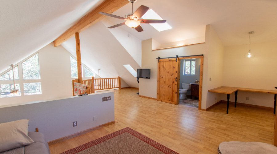 Desk/Office area in Loft