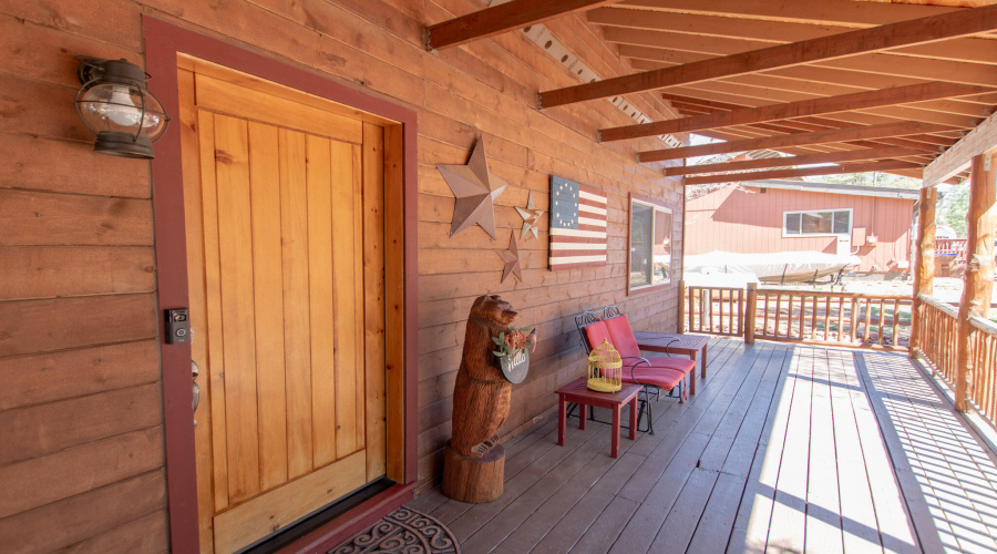 Front Door Porch area