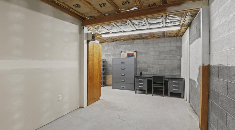 Storage in Lower Level