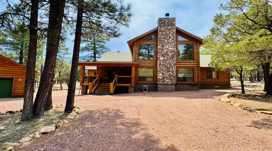 Beautiful log cabin