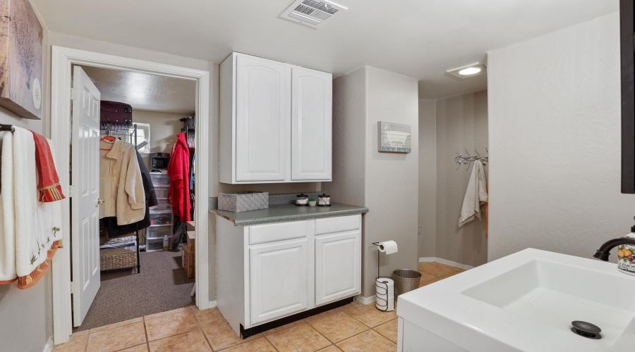Lower level bathroom 1E0A3635