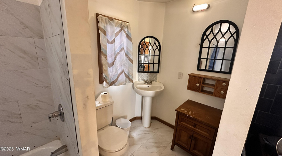 bathroom area