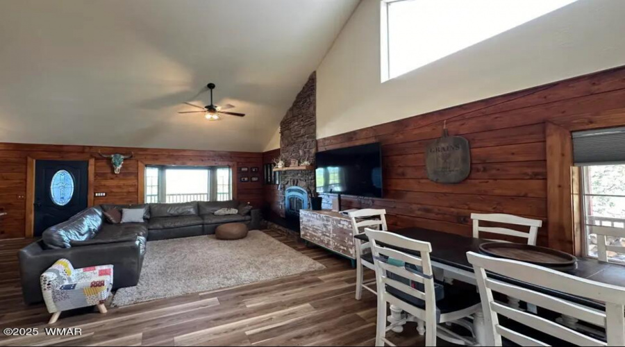 MAIN FLOOR - Living Dining from back doo