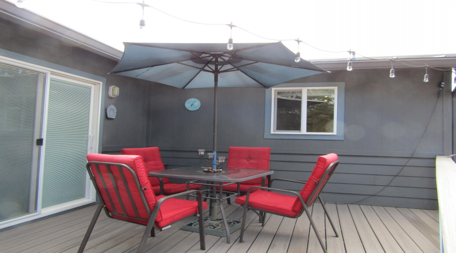 Comfortable deck