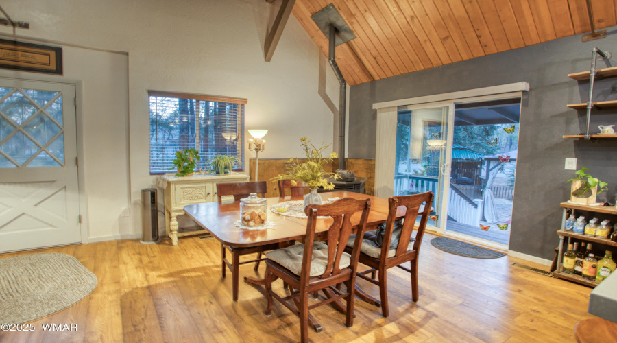 Roomy Dining Area