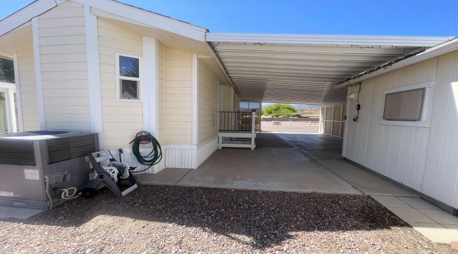 rear patio