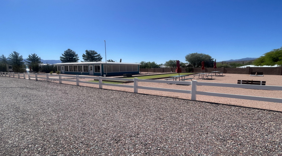 Spacious rec area