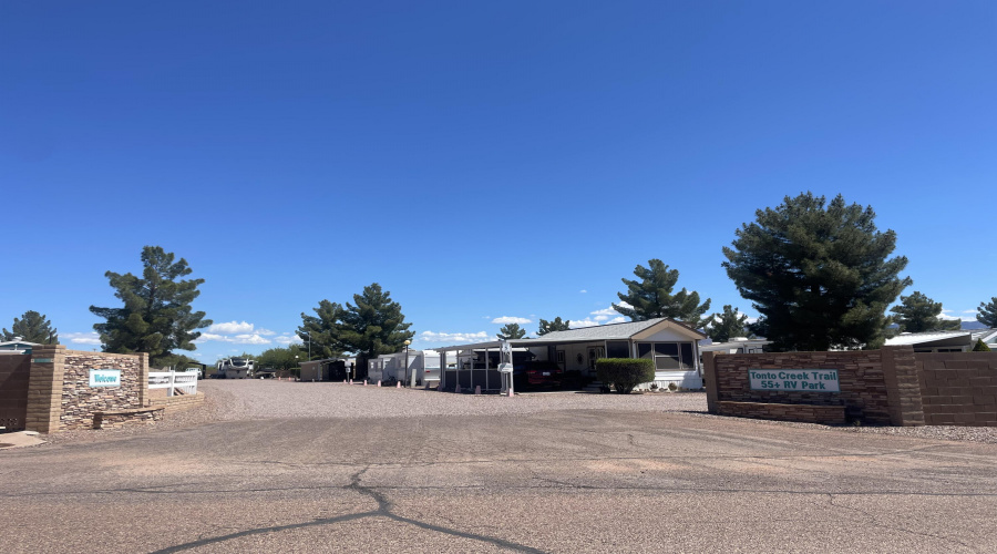 Welcome to Tonto Creek Trail55+ RV Park