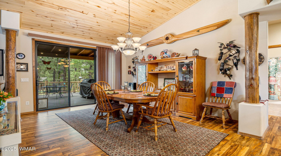 Dining with Patio Door