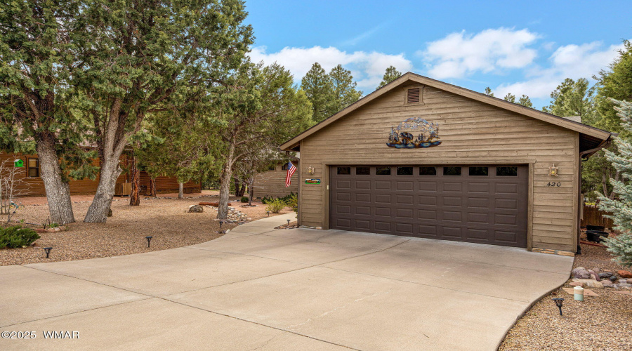 Garage and Driveway