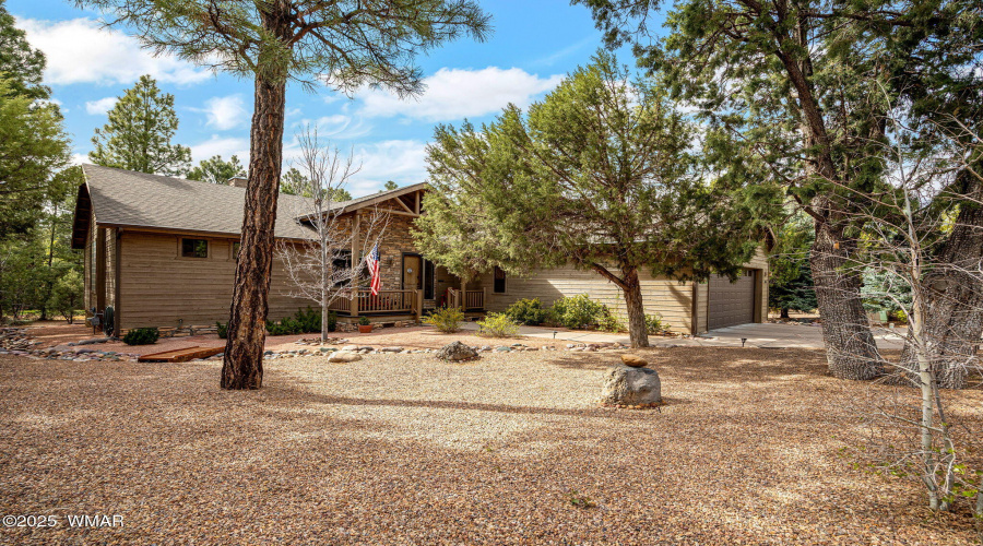 Landscaped front
