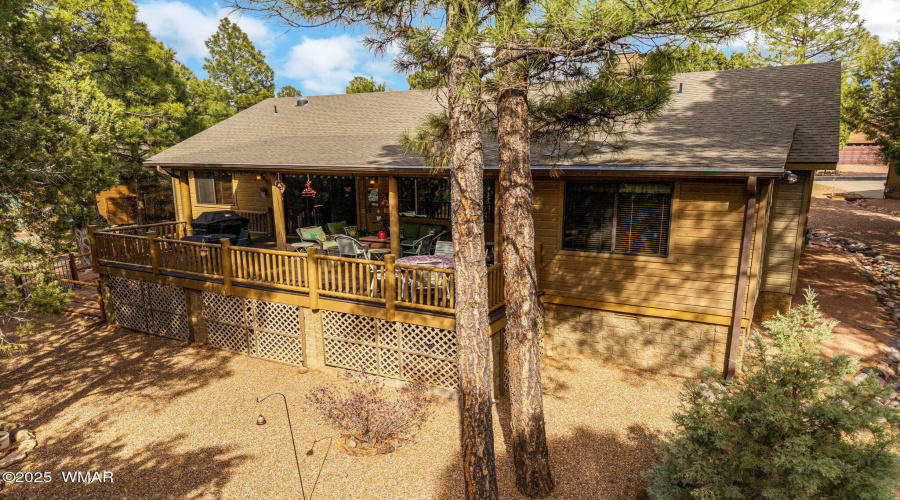 Extended back deck