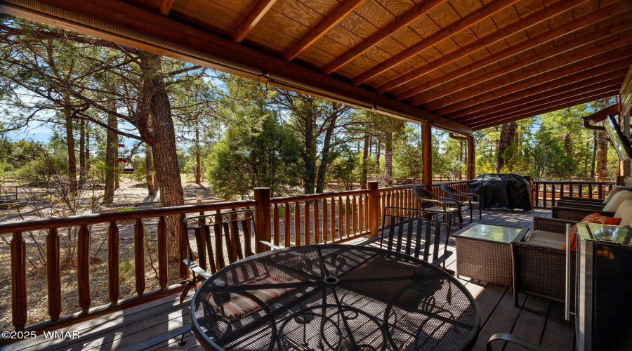 Back Covered Deck