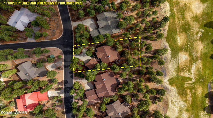 Approximate Property Lines
