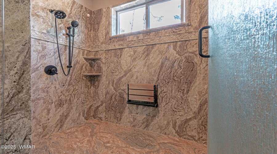 Walk in shower