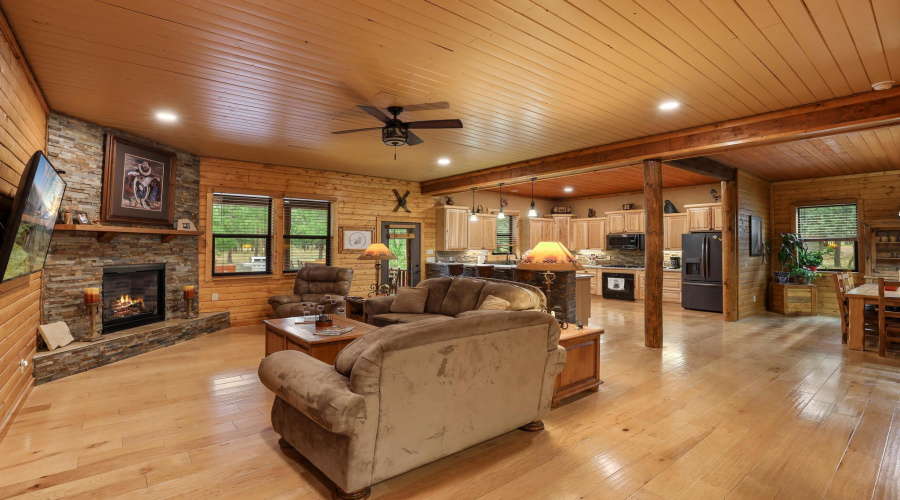 Open floor plan