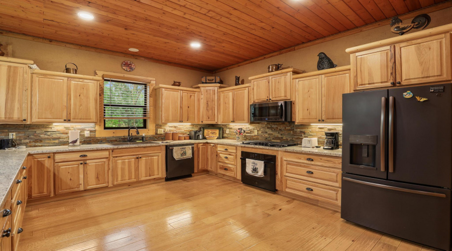 Open spacious kitchen