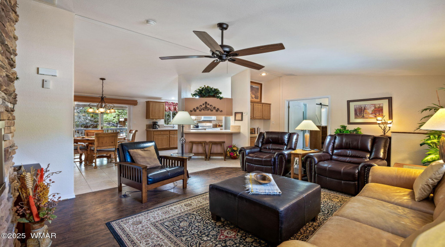 Living Room to Kitchen