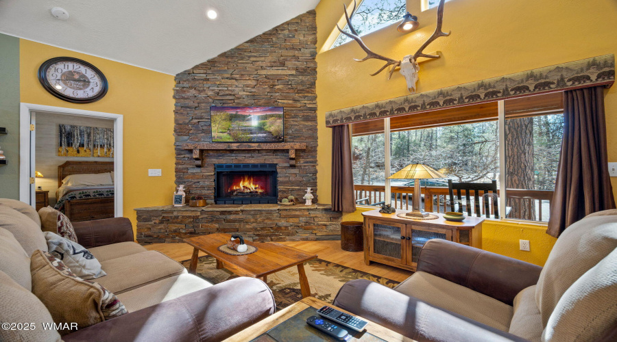 Living Corner Fireplace