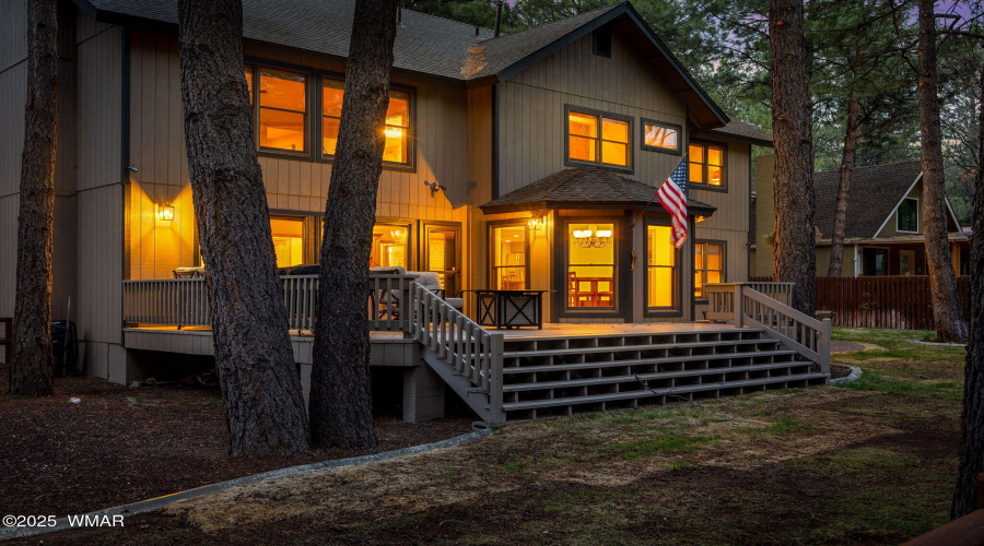 Back deck