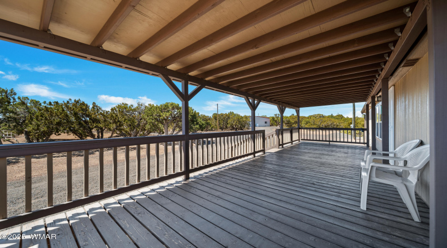 Covered Front Deck