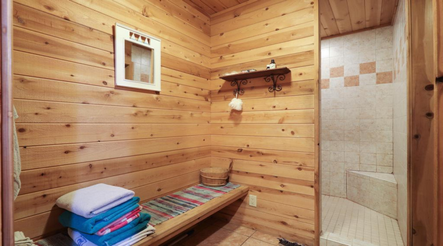 Bathroom 2 Shower/Sauana