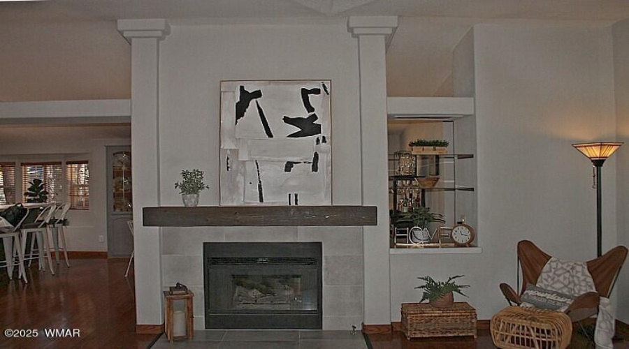 2 Sided Fireplace/Family Room Side