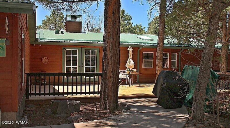 Back Deck and Yard