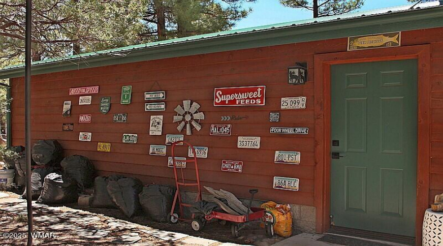 Garage Side Door into Back Yard