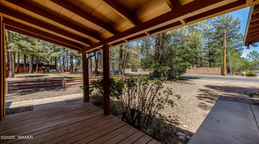 Front Porch view to street