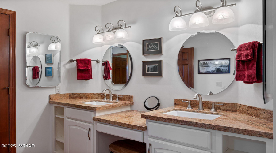Primary Double Vanity