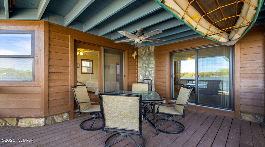 Back Deck Seating