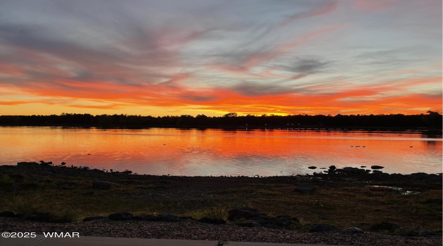 Rainbow Lake Sunset