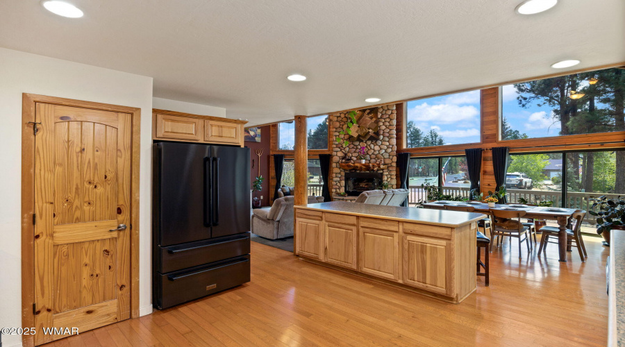 Kitchen to Dining View