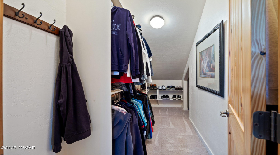 Bedroom Upstairs Closet