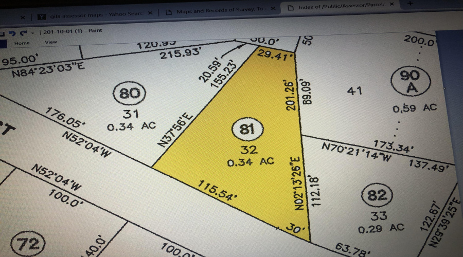 Lot map