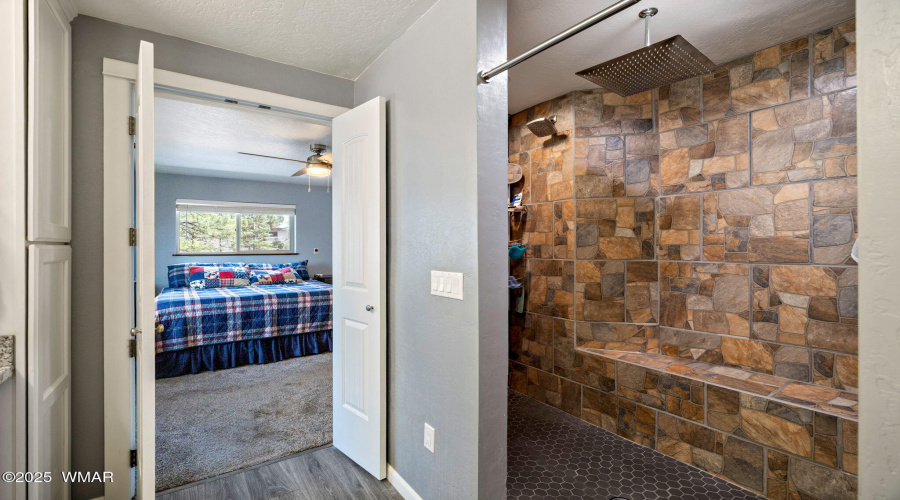 Custom tile shower