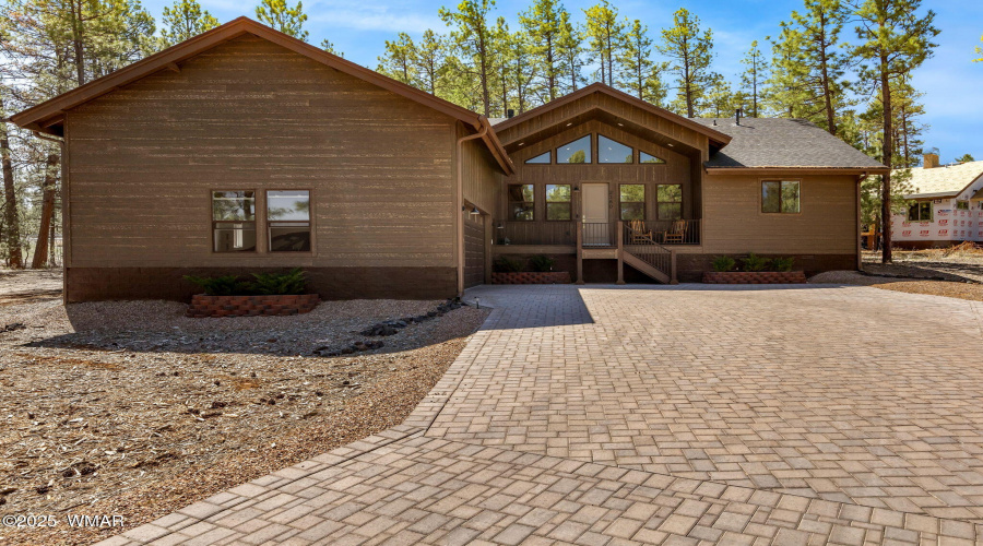 Charming Paver Driveway