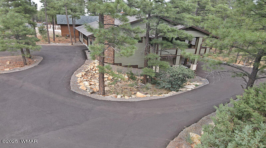Drone Driveway View