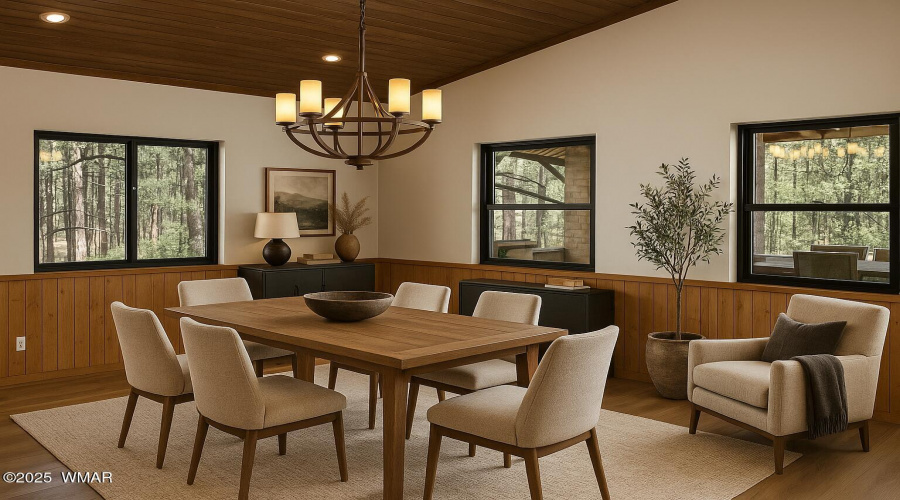 Dining Room Virtual Staging