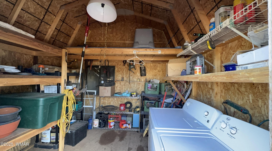Laundry area