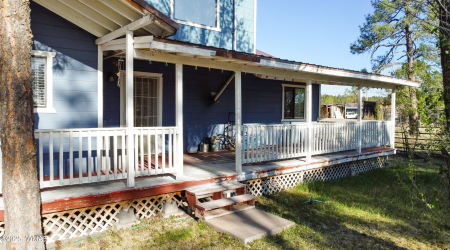 Back covered deck