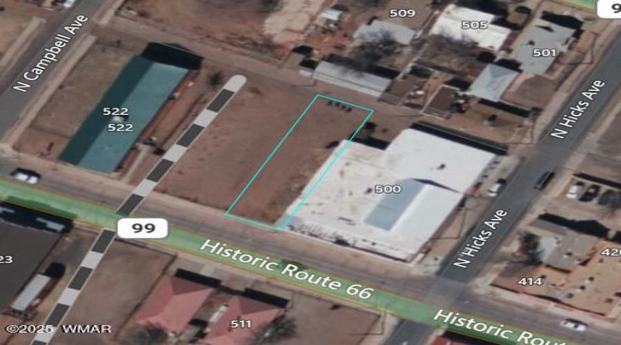 Ariel view on RTe 66