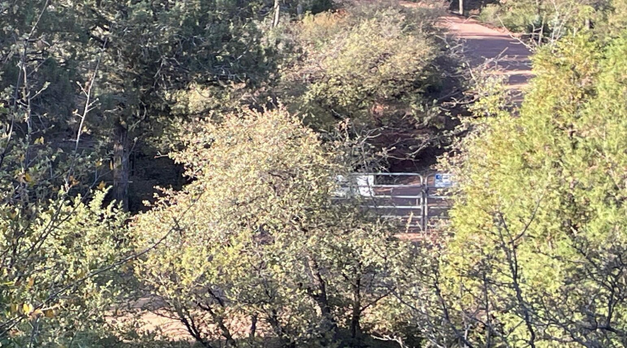 Gate to National Forest