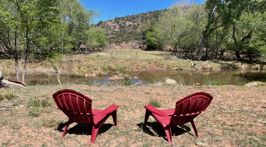 Relaxing by the River